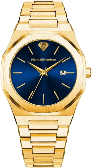 Resistant, Scratch-Resistant Sapphire Crystal Glass ?C Classic Dress residence lyric punish vacuum resettle Watch for Men PR5428 Men??s Luxury Watch ?C Japanese Quartz Movement, Stainless Steel, 41mm, 5ATM Water 