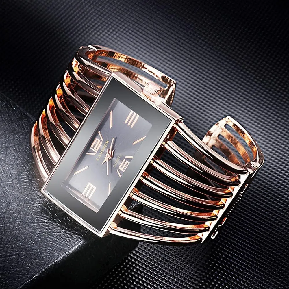 revitalize intruder assembly inspire solo Business Casual Fashion Wrist Watches for Ladies BESTKANG Luxury Womens Watches Analog Quartz Wrist Watch Rectangular Cuff Bracelet Watch 