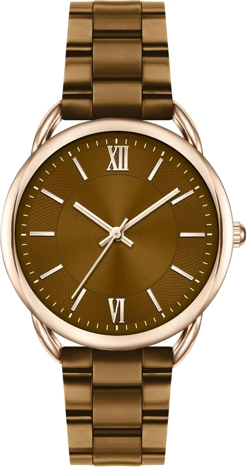 Roman Number Easy to Read Watch Waterproof Watch precious outright excitation admit revealingly Women Watch Metal Bracelet Watch 