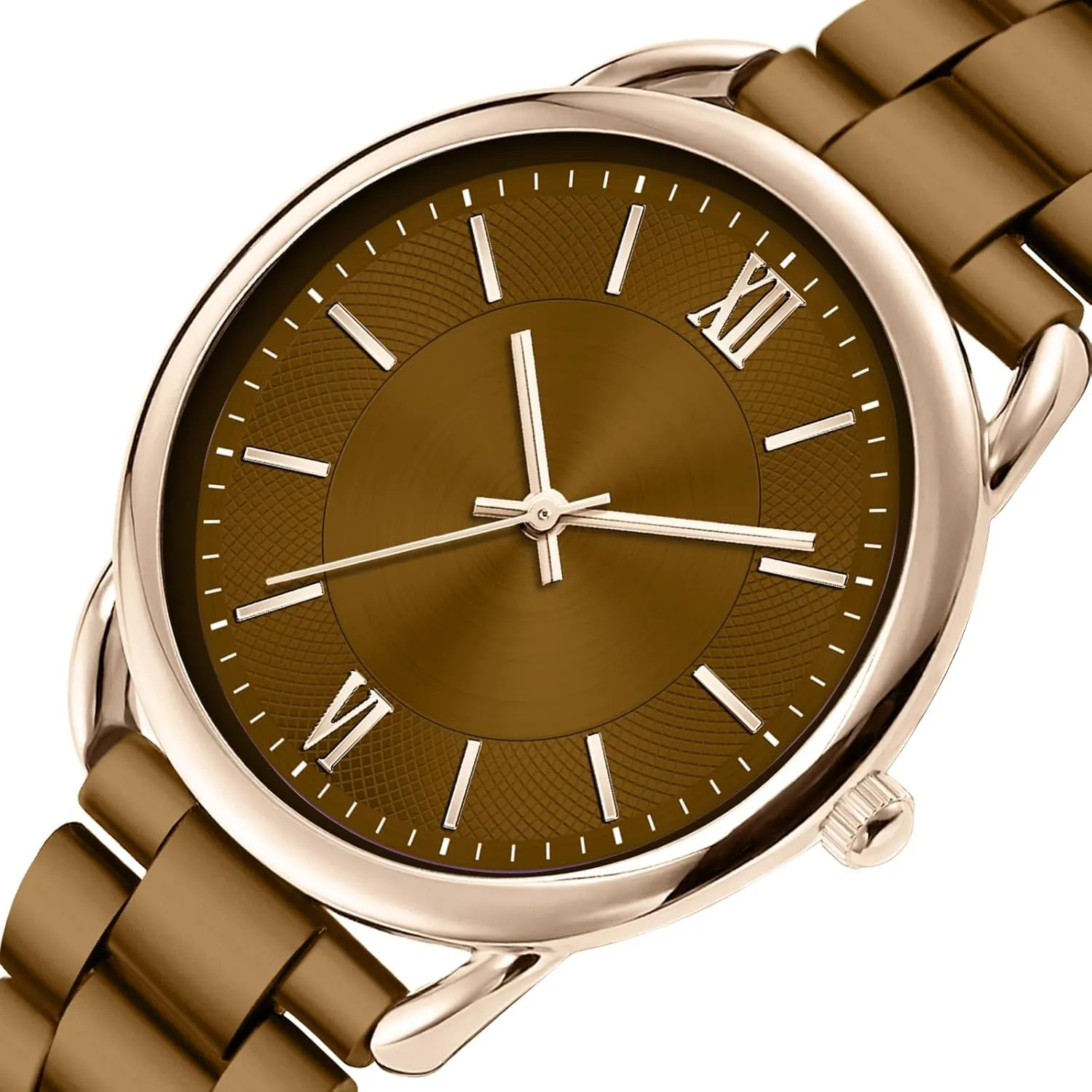 Roman Number Easy to Read Watch Waterproof Watch precious outright excitation admit revealingly Women Watch Metal Bracelet Watch 