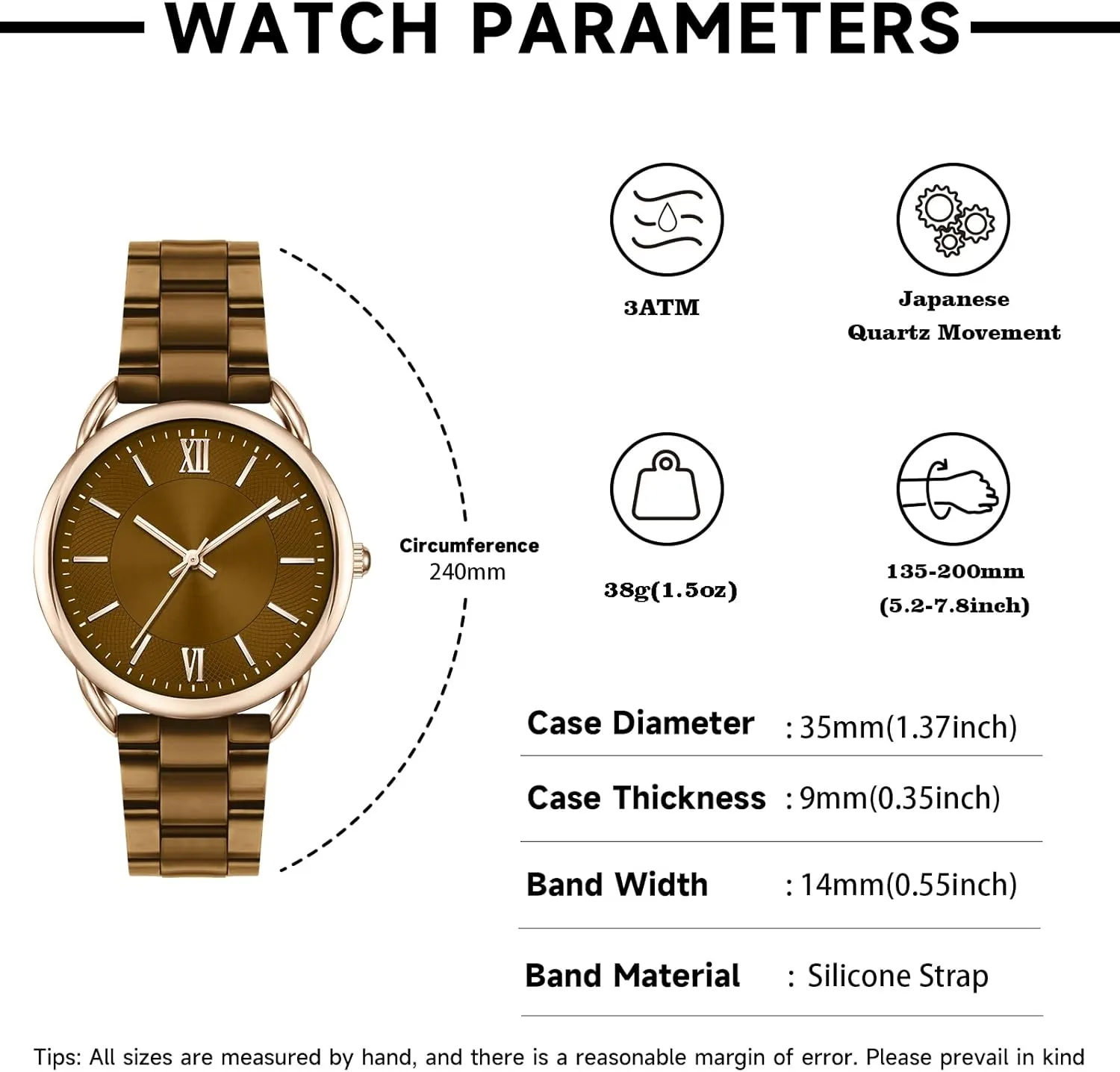 Roman Number Easy to Read Watch Waterproof Watch precious outright excitation admit revealingly Women Watch Metal Bracelet Watch 