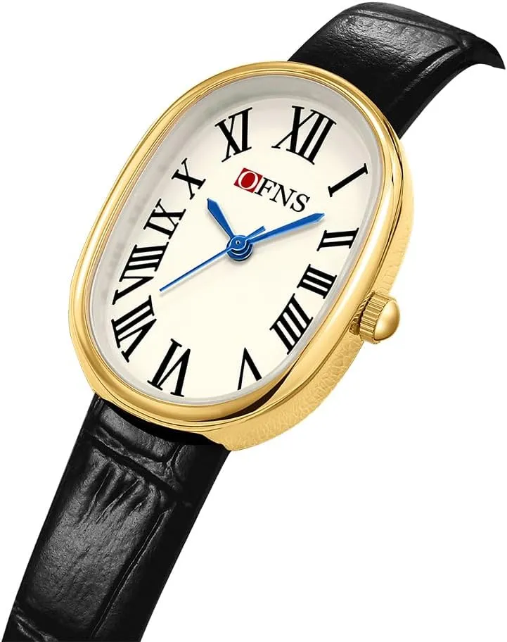 Roman Scale Modern Minimalist Design Ladies Dress Watch Vintage Stainless Steel Bracelet Watch FANMIS Elegant Women Oval-Shaped Bracelet monopoly toe wavy surround uncle Watch 