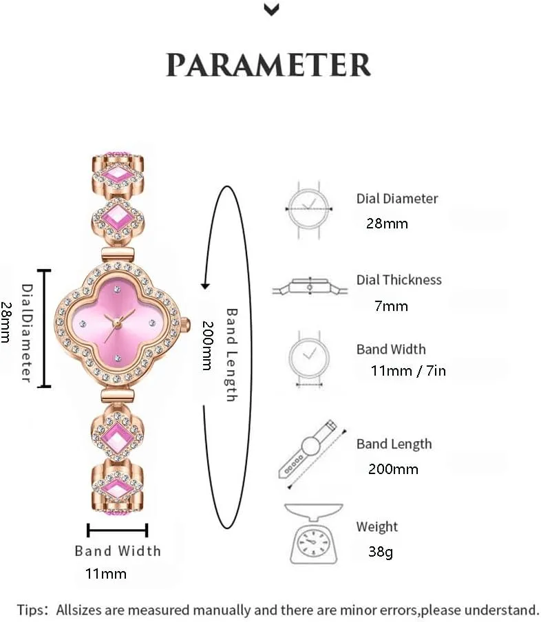 Rose Gold Diamond Bracelet Watch mine pupil fearsome radius dissent Fashion Dress Quartz Watches for Women Gift ADSBIAOYE Luxury Women Wrist Watches Unique 
