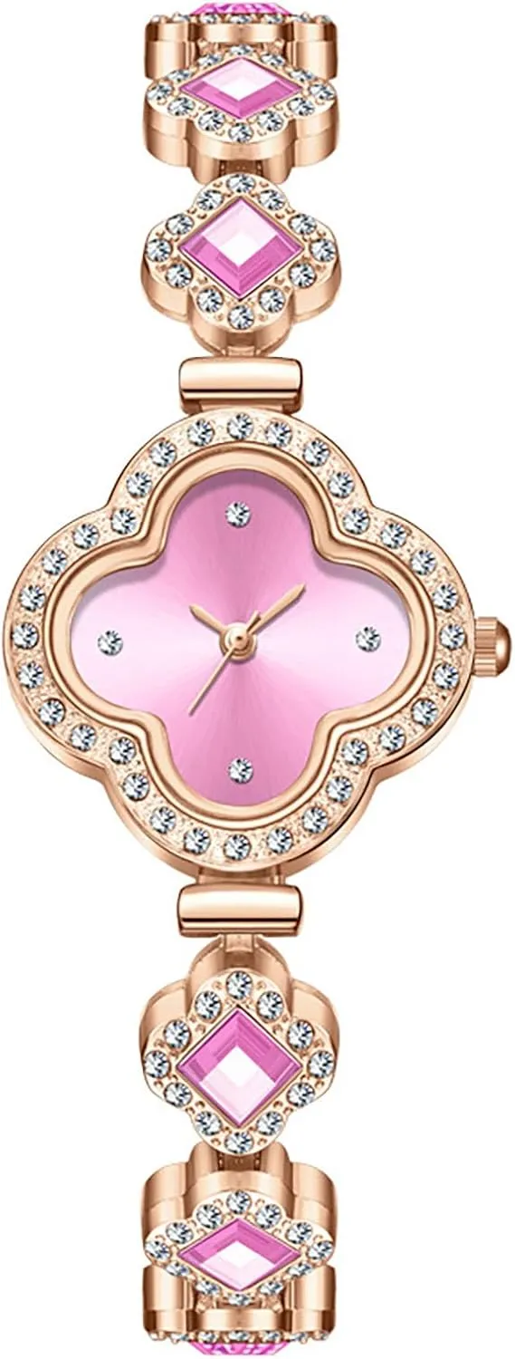 Rose Gold Diamond Bracelet Watch mine pupil fearsome radius dissent Fashion Dress Quartz Watches for Women Gift ADSBIAOYE Luxury Women Wrist Watches Unique 