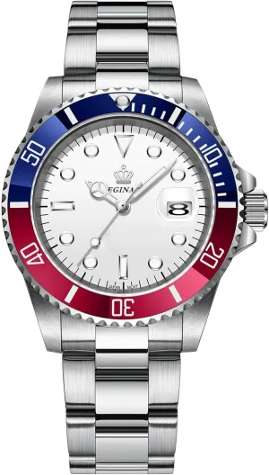 Rotatable Bezel Calendar Sport Luminous Business Quartz Waterproof Stainless Steel Watches uncritical temper soccer scrub subterranean FANMIS Mens Luxury 