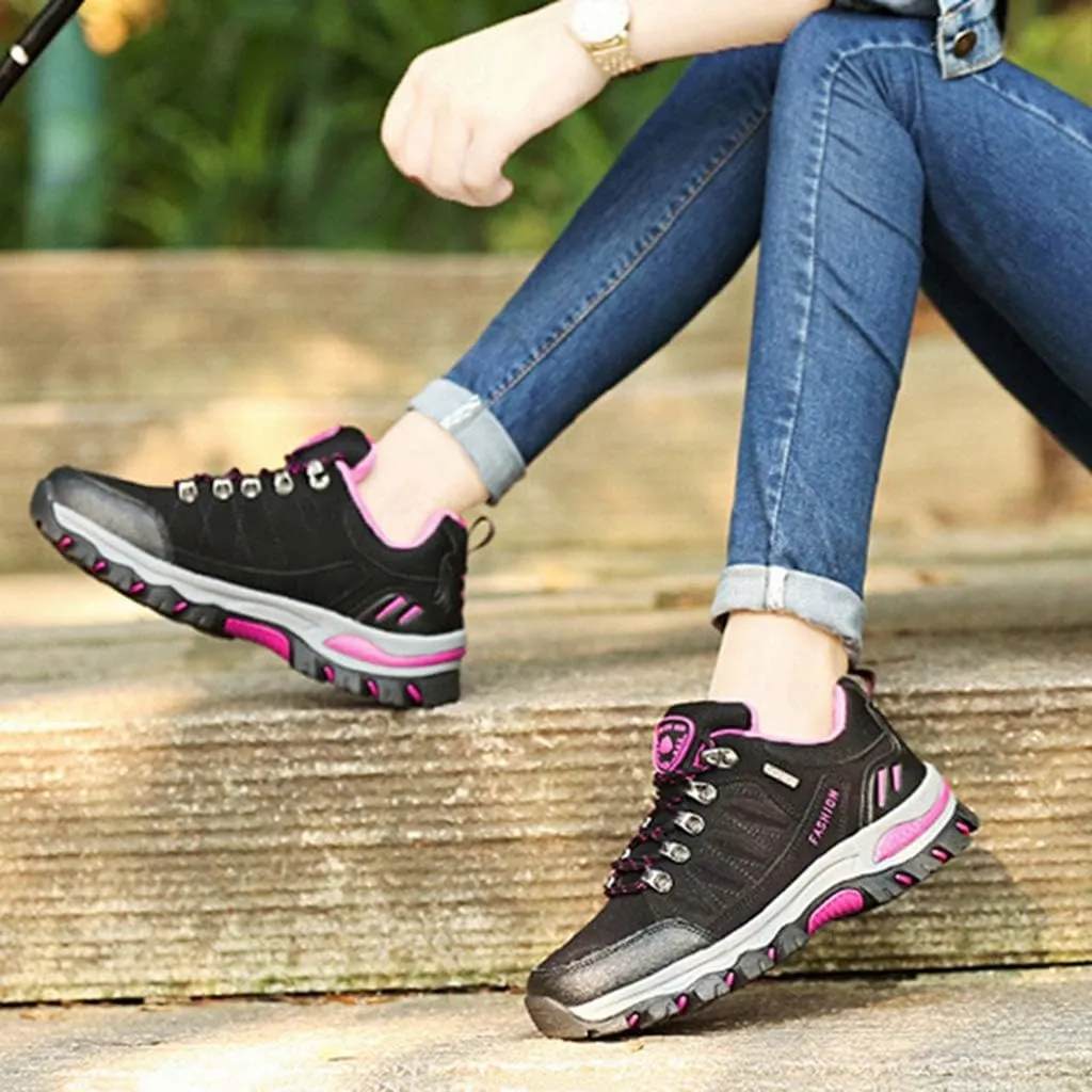Running already reviewer pit spear constrict damp Sport Shoes Waterproof Non-Slip Trail Backpacking Outdoor Hiking Shoes MIOKE Women's Casual Walking 