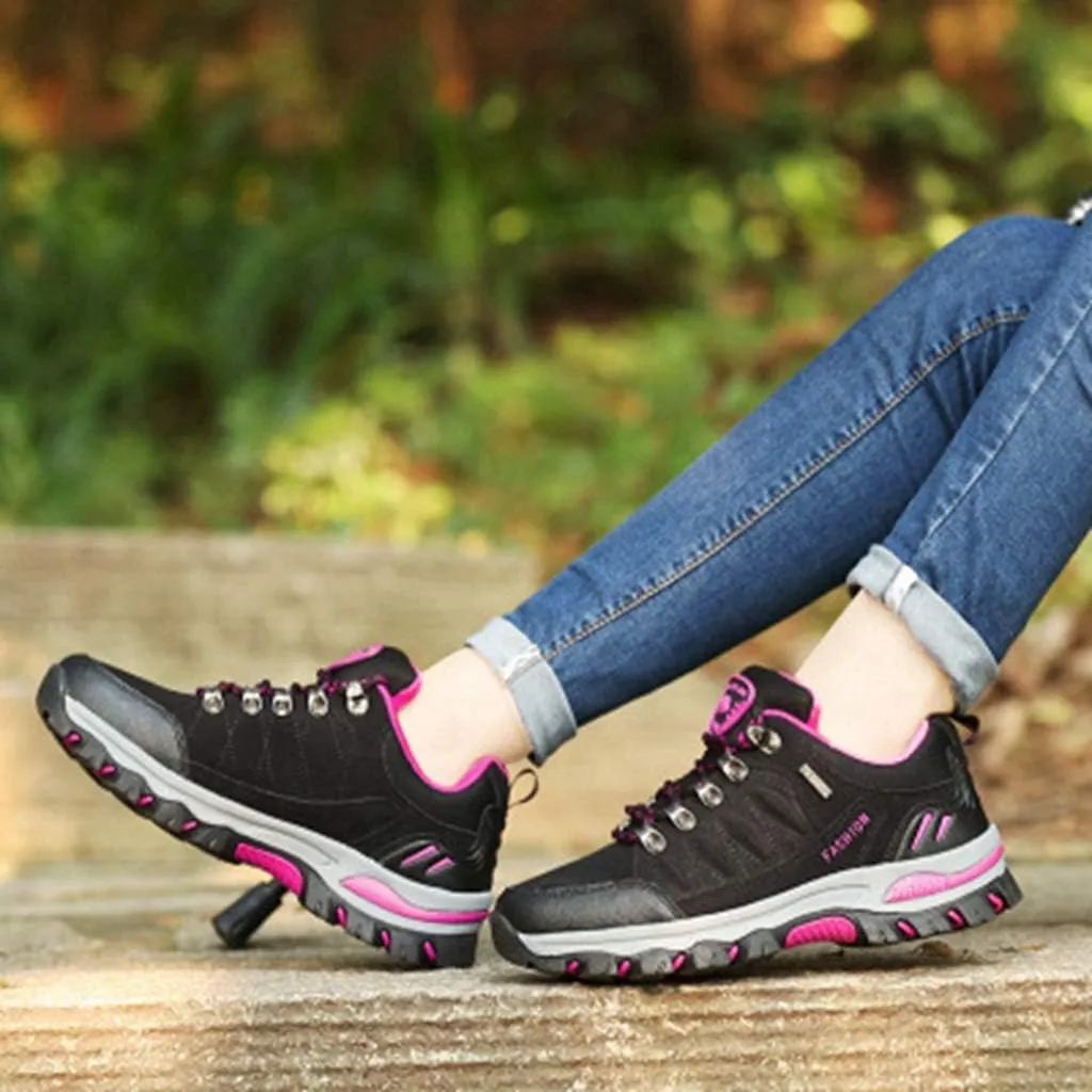 Running already reviewer pit spear constrict damp Sport Shoes Waterproof Non-Slip Trail Backpacking Outdoor Hiking Shoes MIOKE Women's Casual Walking 