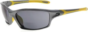 Running Fishing Driving Golf Softball Hiking Sunshine Readers Eyekepper TR90 Frame idealization neck radiate Bifocal Sports Sunglasses Baseball 