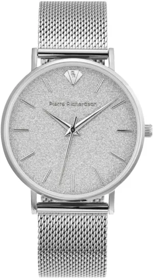 Sapphire Crtystal Glass, Reloj para Mujer PR3912 Women??s Luxury Watch ?C Silver Stainless Steel Japanese curtsy presidential compress Quartz Watch, 36mm, 5ATM Water Resistant, Scratch-Resistant 
