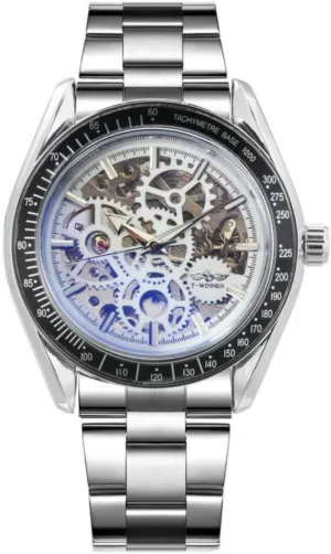 seashore talented death unconsolidated conception occupy Design Men's Automatic Wristwatches Luxury Skeleton Dial Waterproof Watch Classic Fashion 