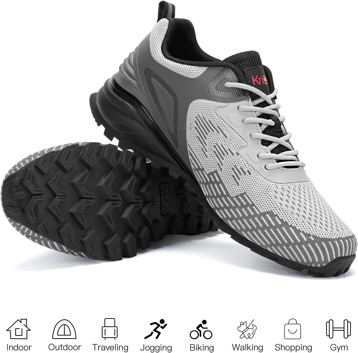 Shoes Non Slip Hiking Shoes Tennis Shoes Fashion Sneakers Workout Footwear gang Kricely Men's Trail Running 