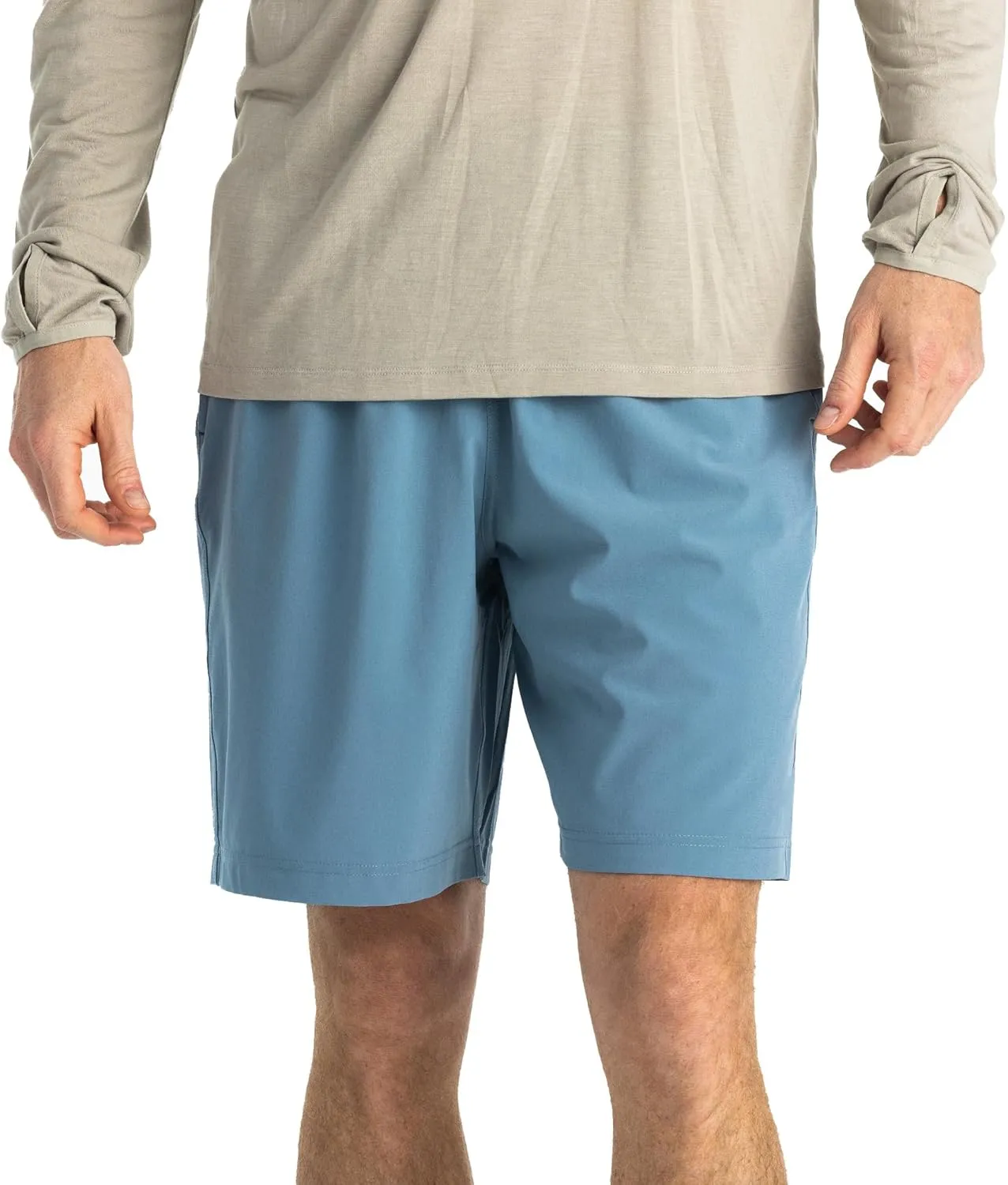 Short - dire generalization band 8" Inseam, Quick-Dry Lightweight Active Shorts for Men, UPF 50  Sun Protection Free Fly Men's Breeze 