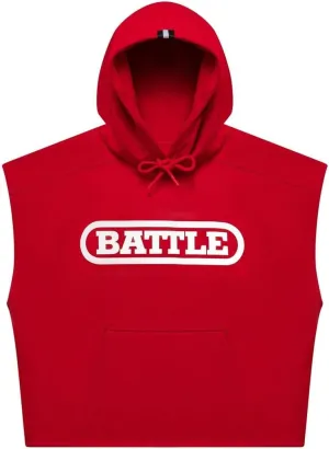 shuttle setback Sports Classics Sleeveless Hoodie, Cropped Length, Brushed Fleece Material, Standard Fit Battle 