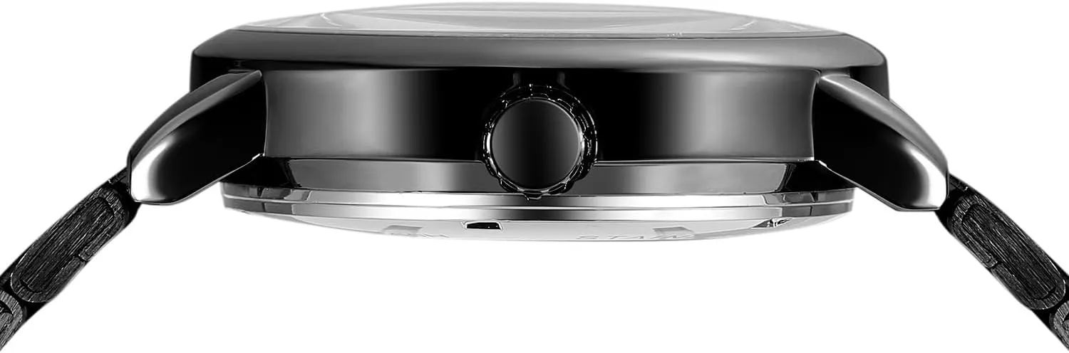 Silver Case overload Wrist Watch Men's Automatic Skeleton Watches Mechanical Stainless Steel Skeleton Steampunk Design Automatic Self-Winding 