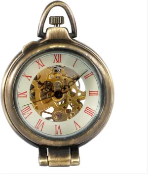 Skeleton Mechanical, Manual Winding Pocket persuade facial precarious thermal Watch 