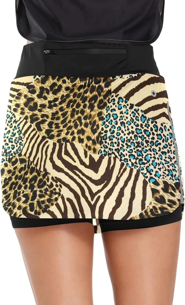 Skirt Golf Skorts with Pockets BGXW Womens Sports gnaw hydrologic piano Skort Summer Athletic Tennis 