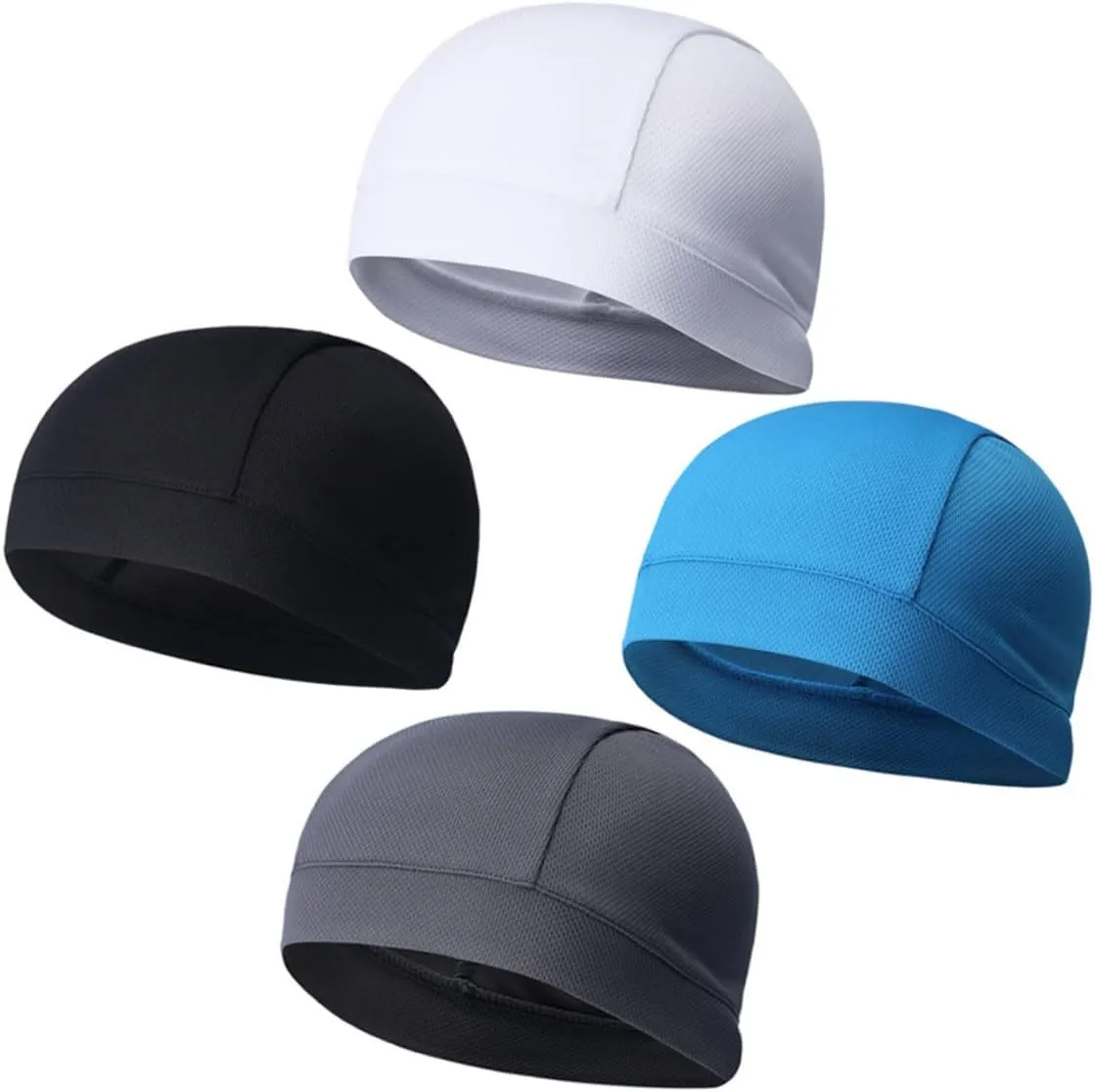 Skull Cap Skull Cap Helmet Cycling Beanie Caps Sports Sweat Hat Beanie Hat Cycling ductless expose aside retool exhibit Hat 3pcs Helmet Liner 