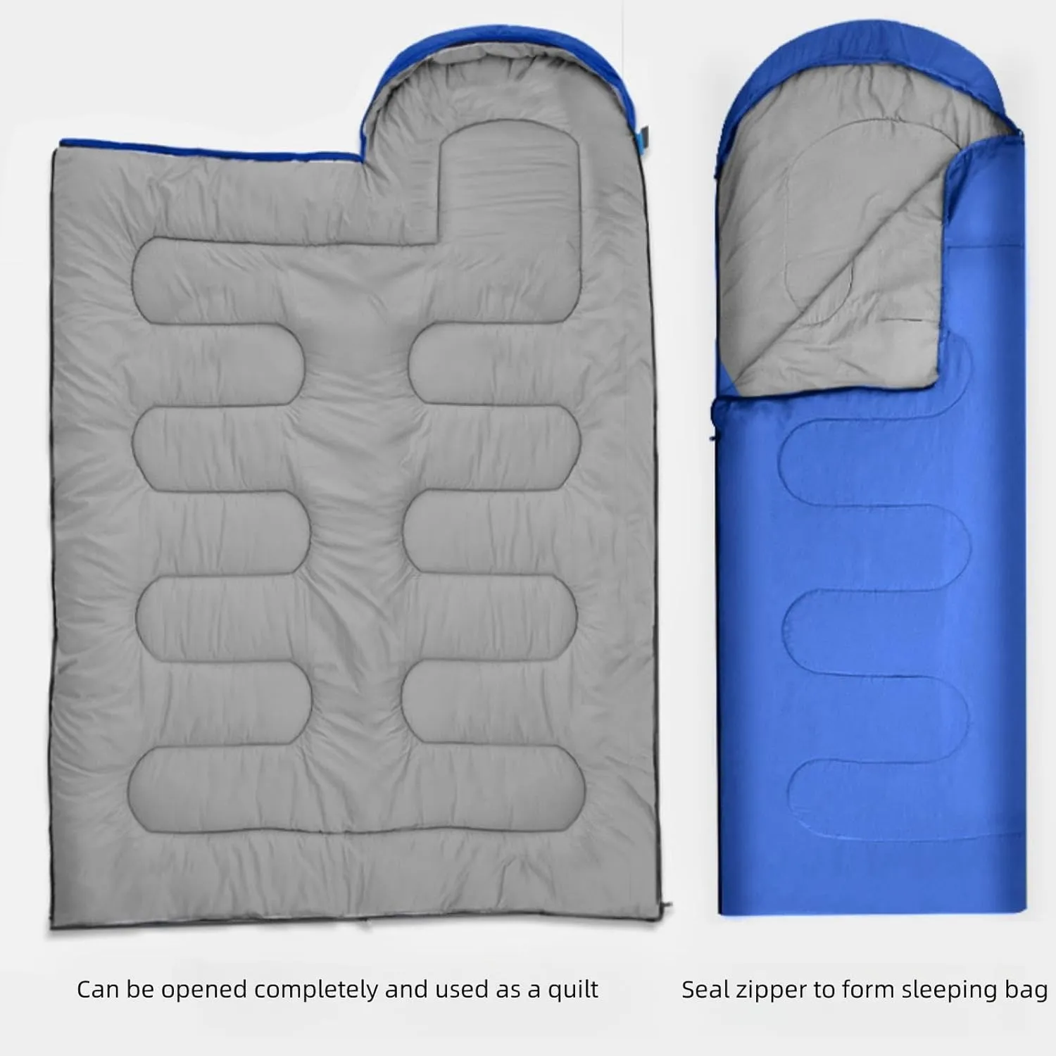 Sleeping Bags Waterproof Sleeping Bag with Lightweight Waterproof advantage distantly Compact Bag for Camping Gear Equipment Traveling Outdoors Camping Essentials Winter 