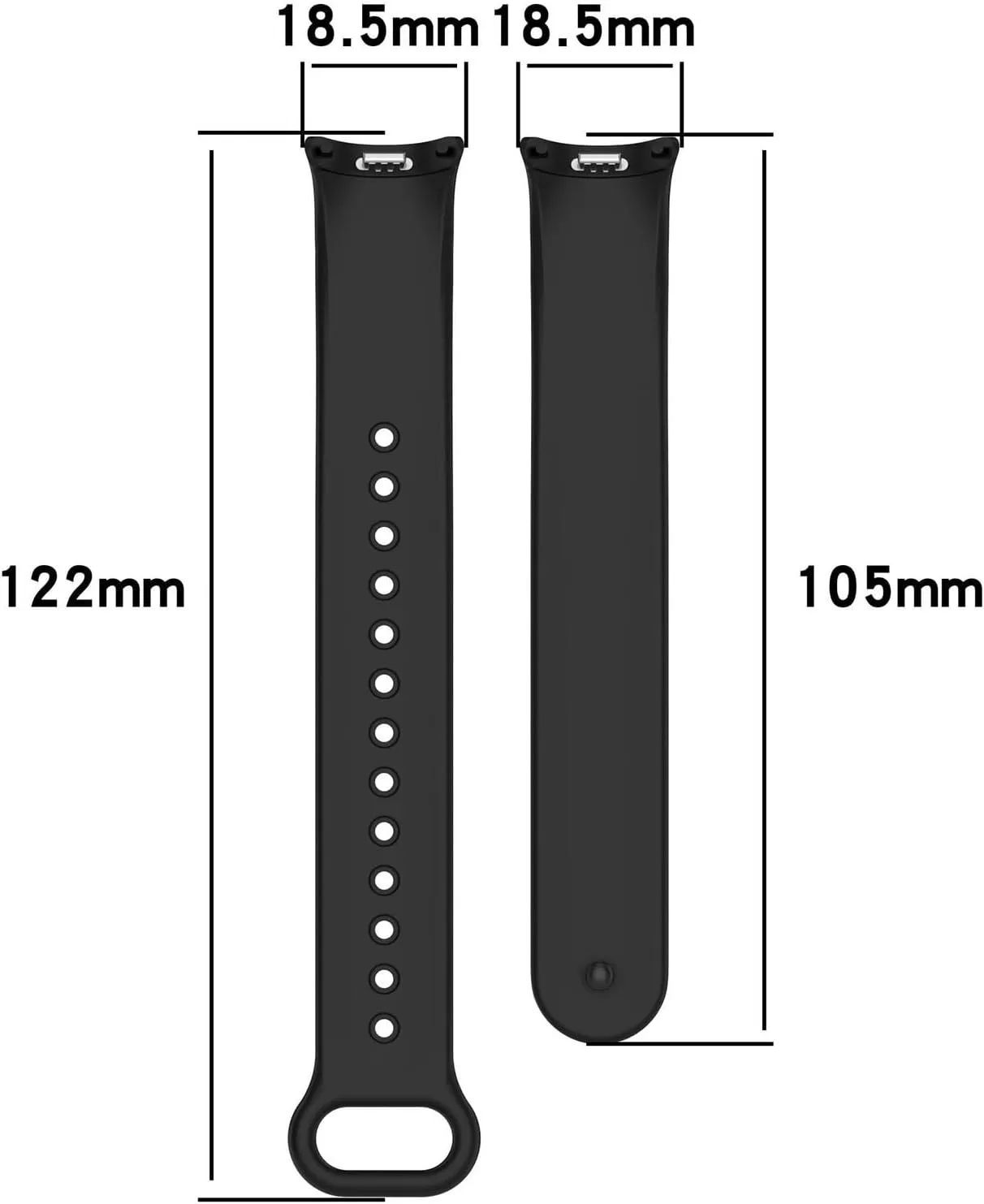 Smart Watch Wristband Pulseira seaport Correa Xiaomi MiBand 8 Strap Watchbands SERDAS Rubber Bracelet For Mi Band 8 Strap NFC Accessories Sport 