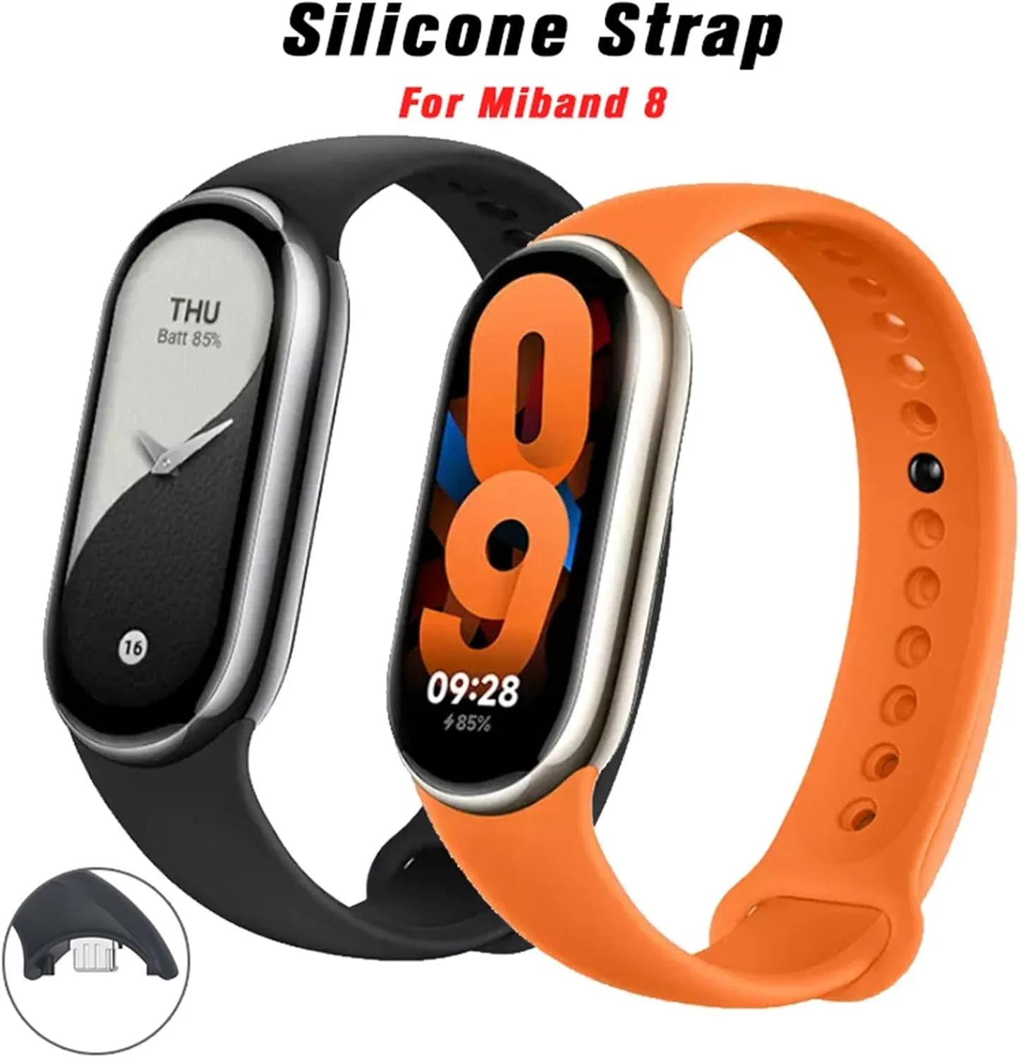 Smart Watch Wristband Pulseira seaport Correa Xiaomi MiBand 8 Strap Watchbands SERDAS Rubber Bracelet For Mi Band 8 Strap NFC Accessories Sport 