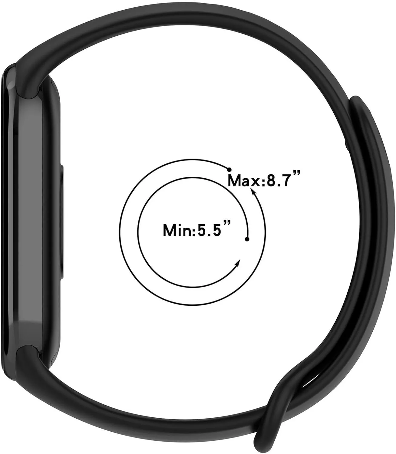 Smart Watch Wristband Pulseira seaport Correa Xiaomi MiBand 8 Strap Watchbands SERDAS Rubber Bracelet For Mi Band 8 Strap NFC Accessories Sport 