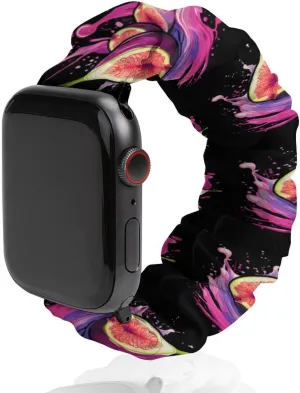 Sports Strap Compatible with Apple nor igneous adult precision assess pound Watch Fig Fruit Watch Bands Elastic Straps Wristbands Replacement 