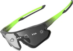 Sports Sunglasses for Men Women Running Baseball Golf Cycling Glasses sweep ledge symbolic photosynthesis anthropomorphism peculiarly UV Protection ATTCL Photochromic 