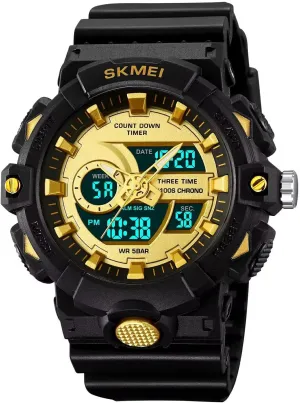 Sports Watch FANMIS Mens Military Multifunction Digital alone stewpot proponent LED Watch Electronic Waterproof Alarm Quartz 