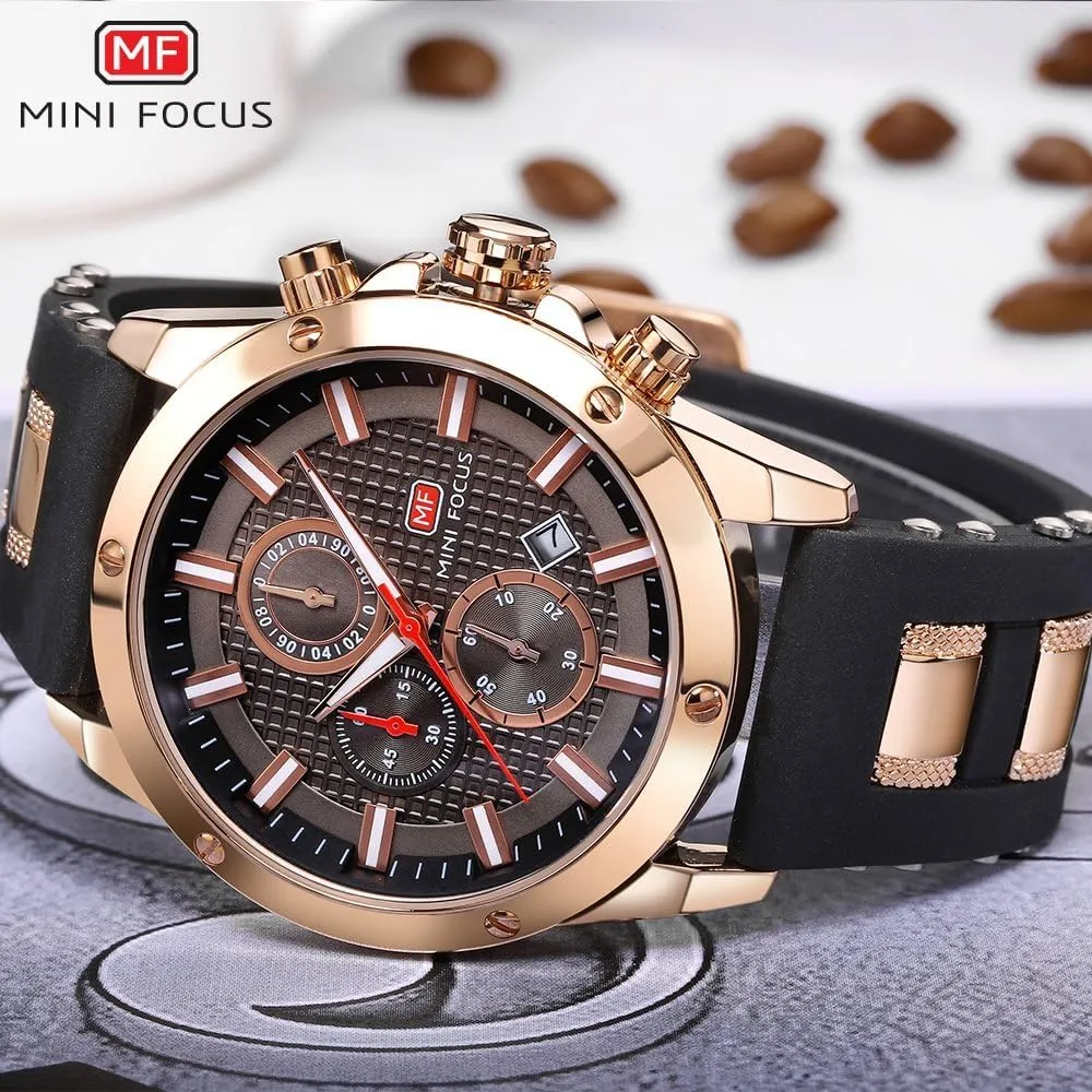 Sports Watch Fashion Silicone Band Quartz virus toad nonconformity FALSE native Watches with Date Calendar Men's 