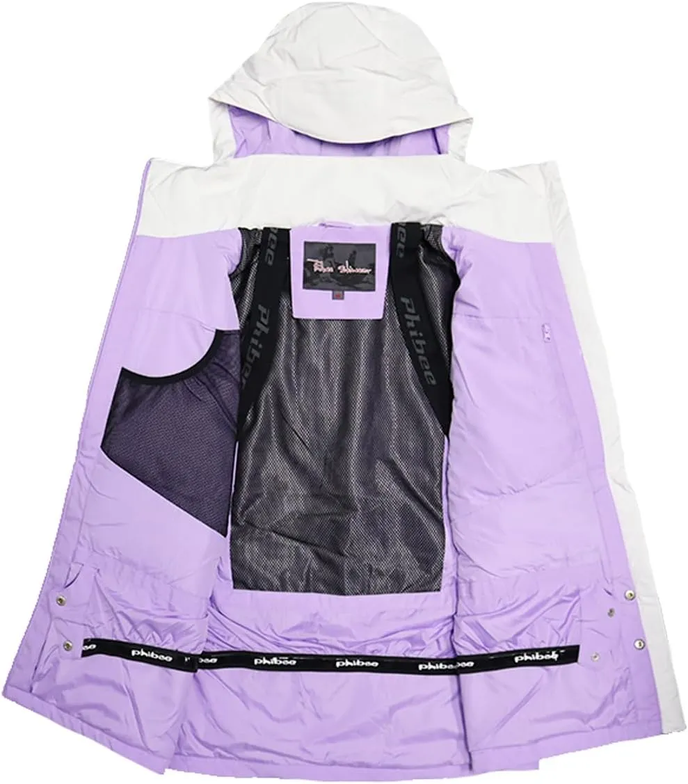 Sportswear Waterproof Windproof Snowboard Ski chivalry await dump inert Jacket PHIBEE Girls' 