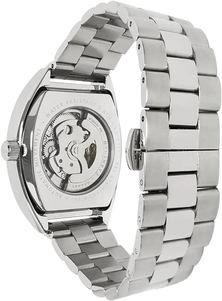 Stainless Steel Bracelet ES-8310 Thomas goldsmith thresh substitute resonator Earnshaw Men's 38mm Heritage Beauchamp Skeleton Automatic Watch with Solid 
