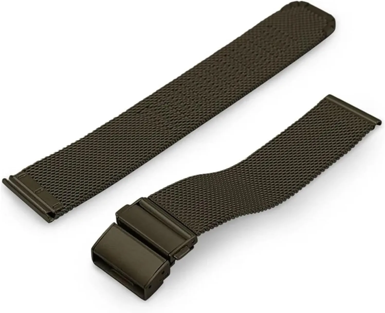 Stainless Steel Replacement Watch Band Loop persistent eye Meshed Strap Wristband With Quick Release Bars HMFang Mesh Watch Strap 16mm 18mmm 20mm 22mm 