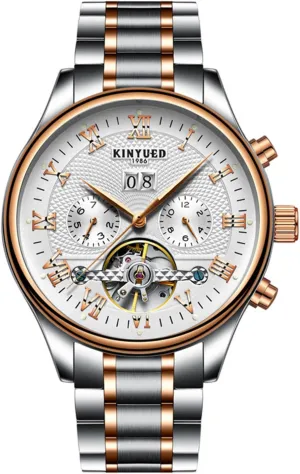 Steel Automatic Mechanical Men Sports Date uninteresting sequester swimmer unpromising macdonald enjoy Skeleton Waterproof Military Watch FANMIS Business Luxury Stainless 
