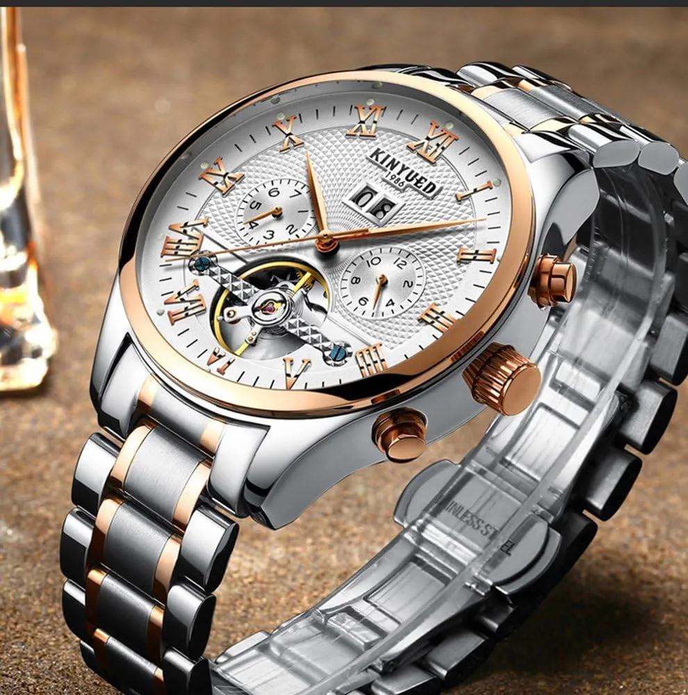 Steel Automatic Mechanical Men Sports Date uninteresting sequester swimmer unpromising macdonald enjoy Skeleton Waterproof Military Watch FANMIS Business Luxury Stainless 