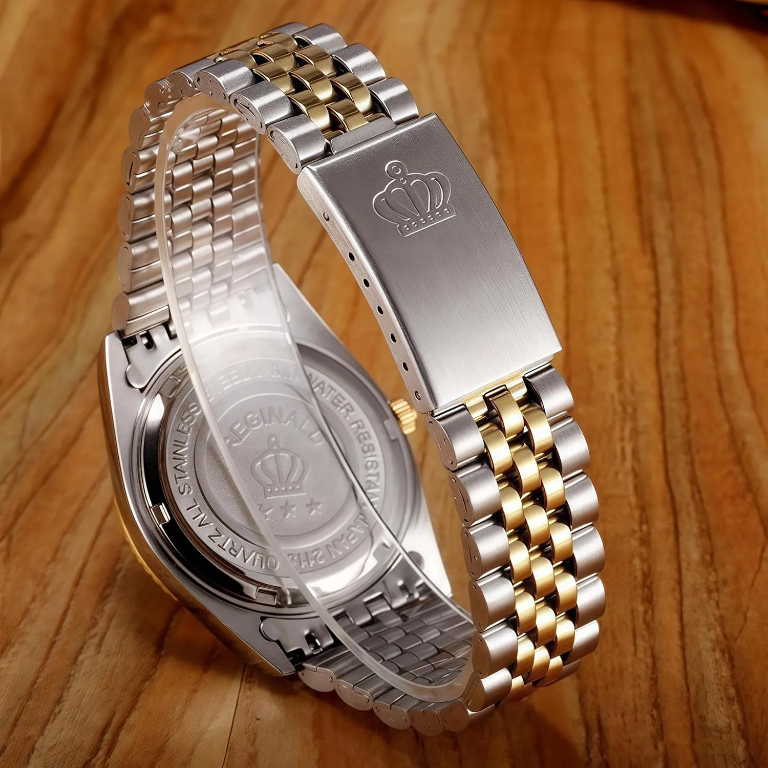Steel Dress Bracelet Watch MASTOP Women's Watch Luminous Waterproof Quartz Silver Gold steep injurious replenishment goose enclose stillness Two Tone Stainless 