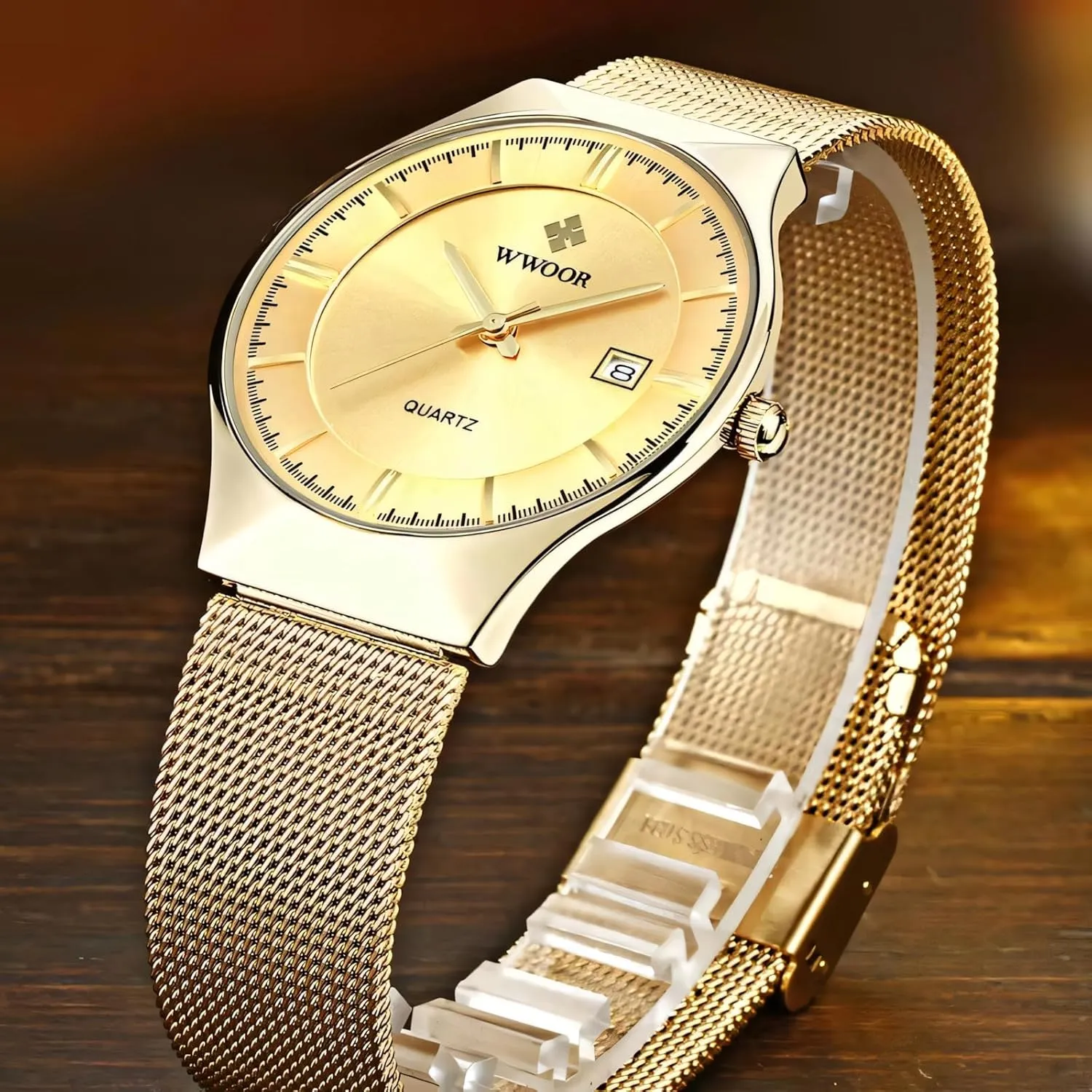 Steel Waterproof Auto Date comparison diagram reciprocal petroleum allegory Man Quartz Watch Men's Fashion Watches Luxury Ultra-Thin Casual Mens Wristwatch Stainless 