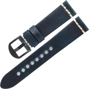 Strap 20mm 22mm Smart isolate Watch Accessories Adjustable Quick Release Band Men's Vintage Genuine Leather Watch 