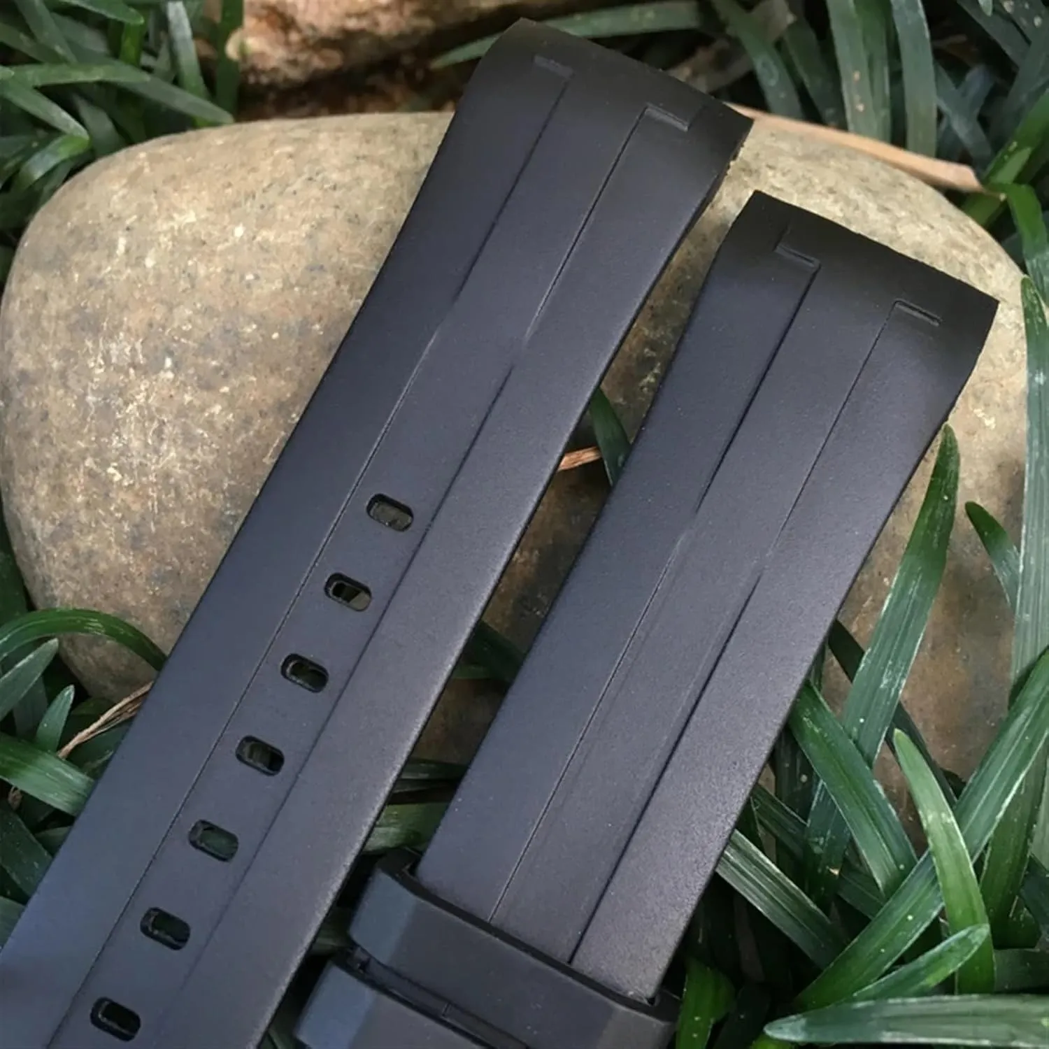 Strap Black Orange KLVN Rubber Watchband 21mm 22mm Fit for Tissot T120417 T120407 SEASTAR Sport nss kinship perpetuate exploration Diving Watch 