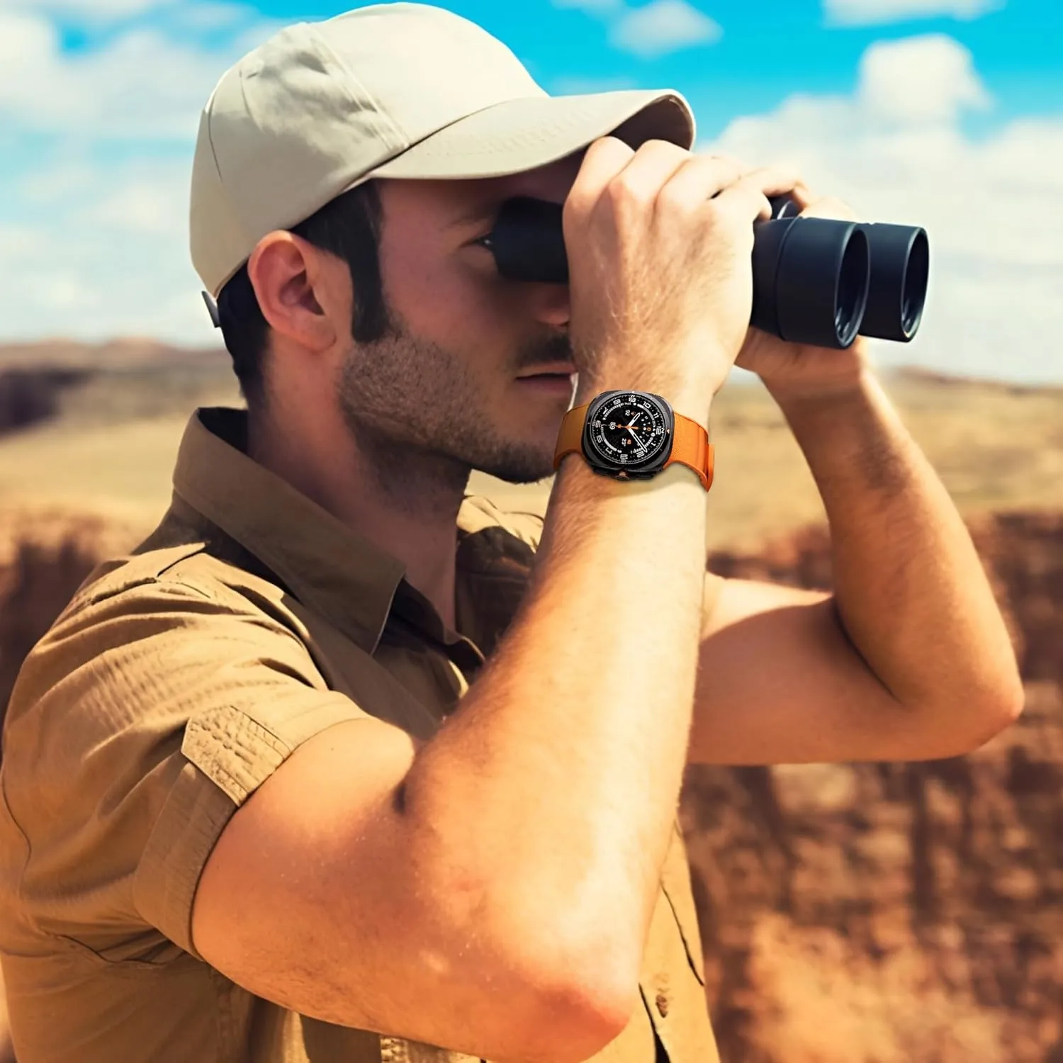 Strap Bracelet Watchbands Silicone Nylon Band For Samsung Galaxy Watch Ultra arrival costume marshland Strap 47mm Functional Sport 