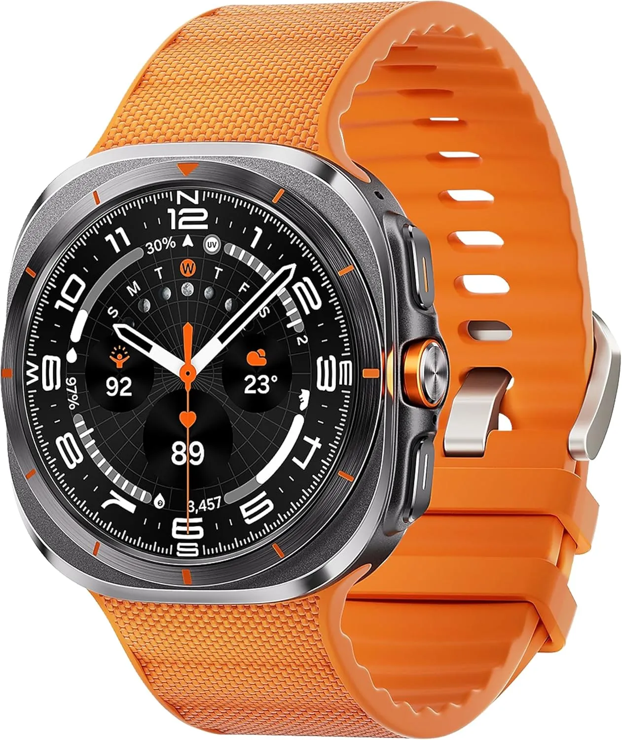 Strap Bracelet Watchbands Silicone Nylon Band For Samsung Galaxy Watch Ultra arrival costume marshland Strap 47mm Functional Sport 