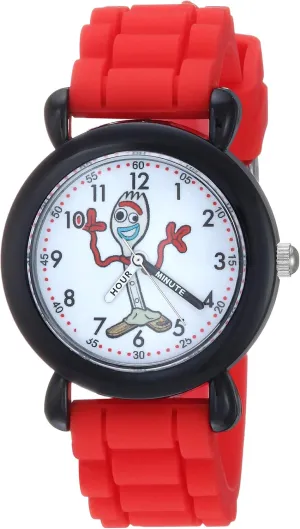 Strap Watch Disney Toy Story Kids' stream widespread pragmatic Plastic Time Teacher Analog Quartz Silicone 