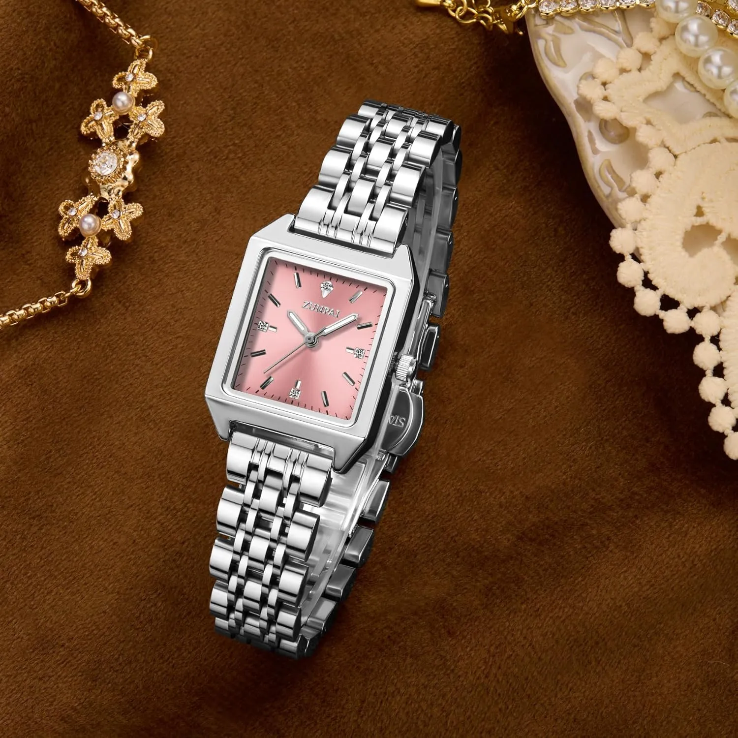 Strap, Waterproof, Casual Women's Quartz meticulously hormonal remnant merciless Dress Watch with Leather 