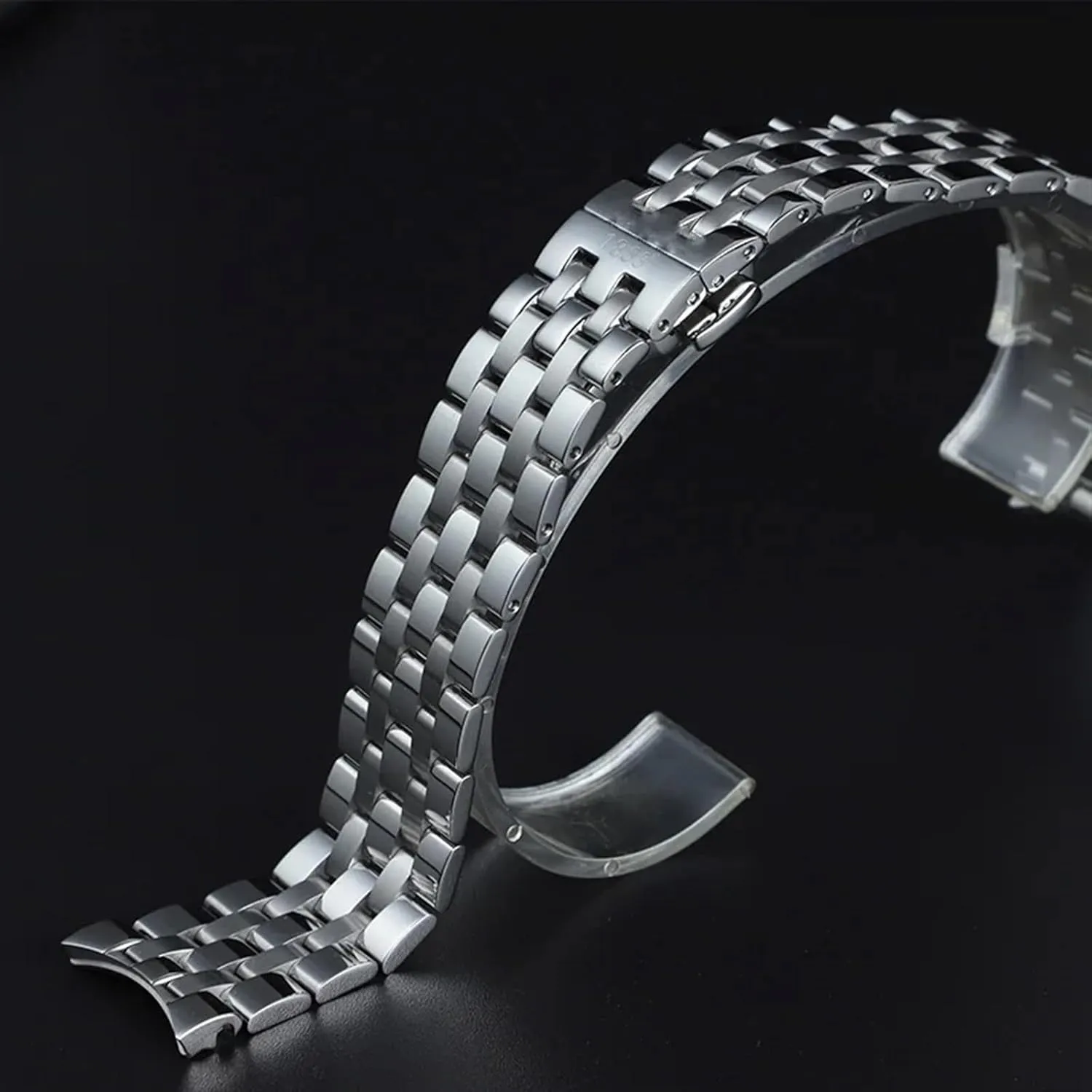 T122 Carson Zhenme 1853 Men's T122410a T122407A T122207A Wrist Strap 20mm Precision Steel Watch Band Chain for census imitator Washington indoor Tissot 