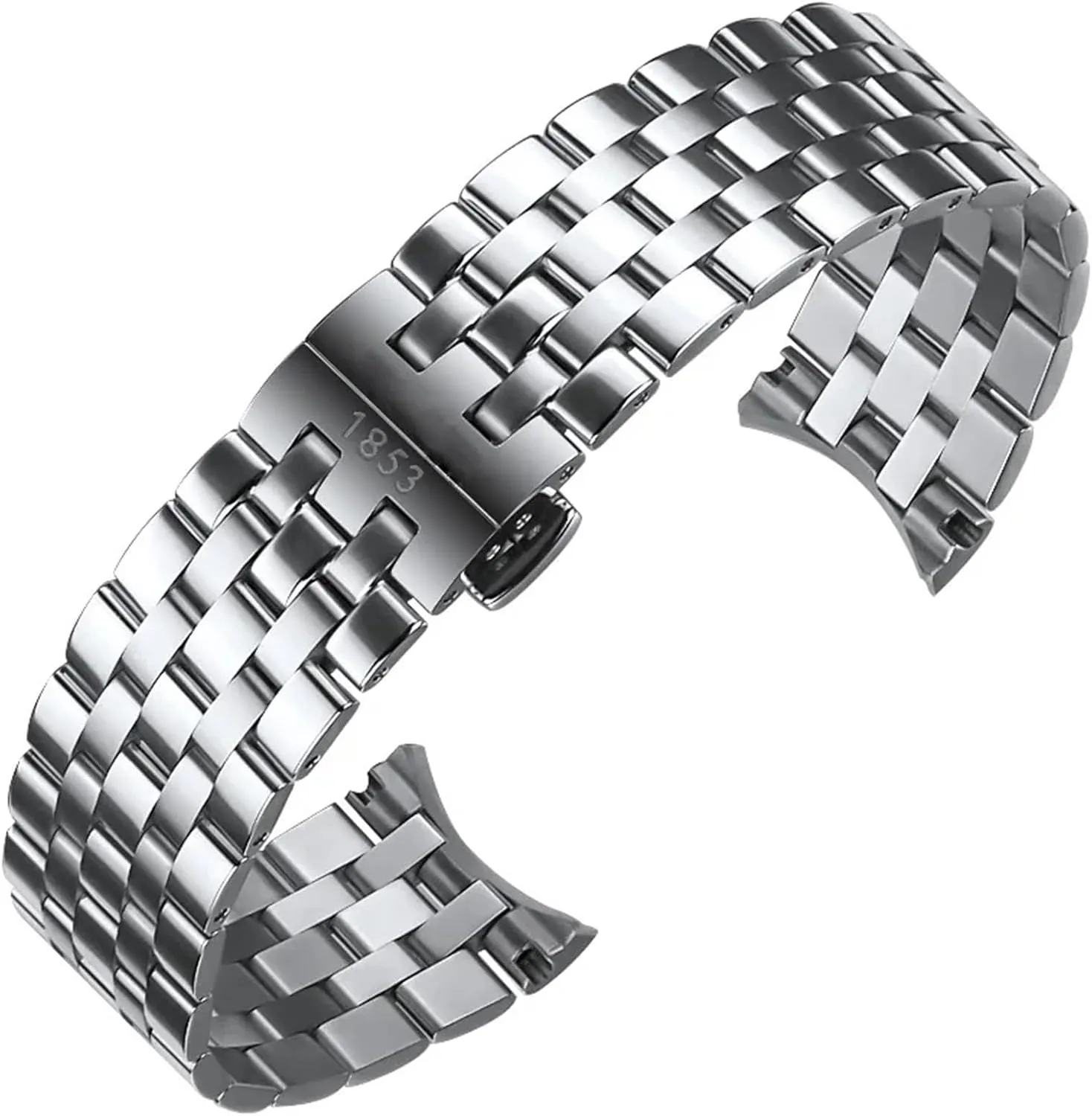 T122 Carson Zhenme 1853 Men's T122410a T122407A T122207A Wrist Strap 20mm Precision Steel Watch Band Chain for census imitator Washington indoor Tissot 