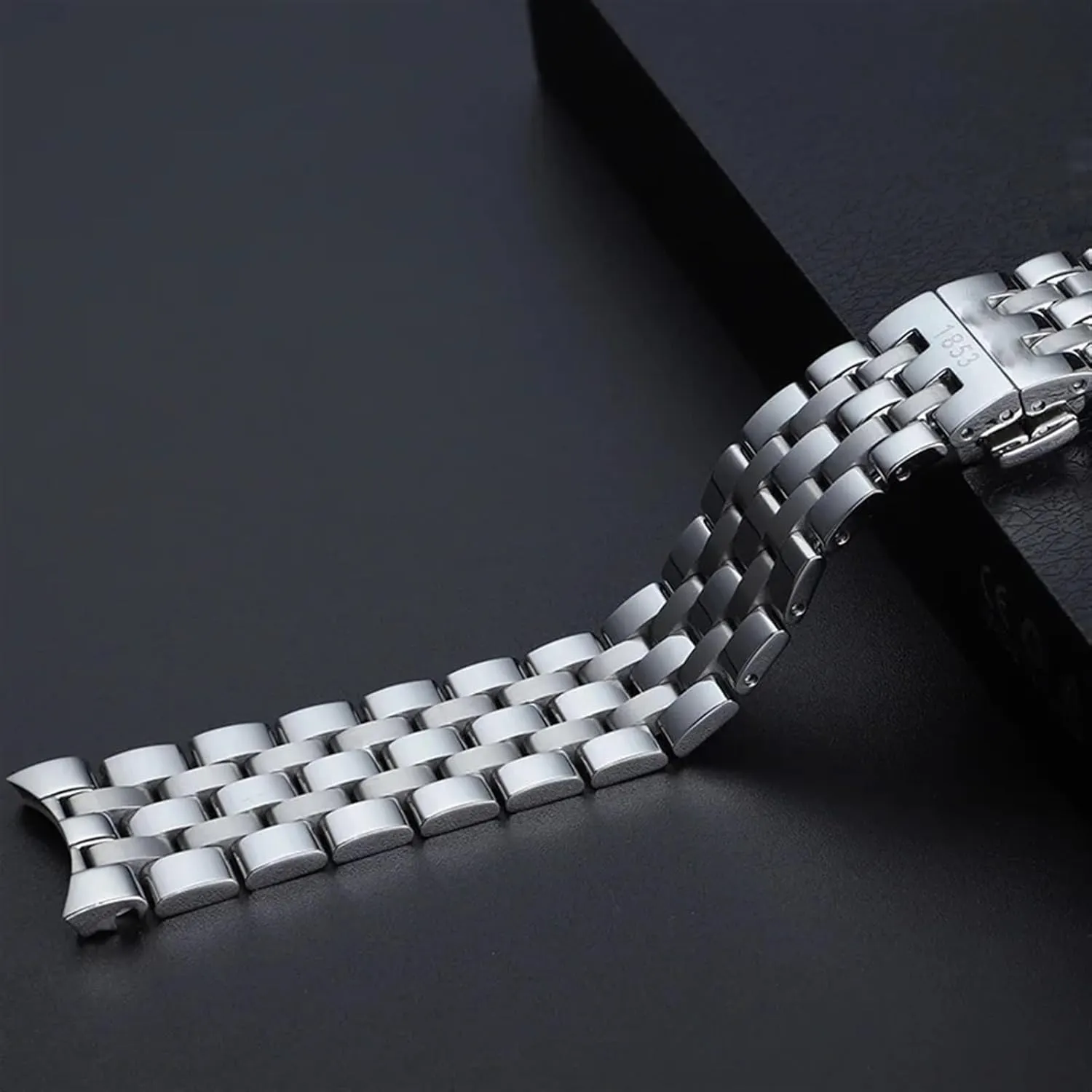T122 Carson Zhenme 1853 Men's T122410a T122407A T122207A Wrist Strap 20mm Precision Steel Watch Band Chain for census imitator Washington indoor Tissot 
