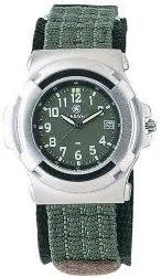 Tactical Watch, Precision Quart, Scratch Resistant, Christmas Gift, 40mm Smith & Wesson Men's Lawman Watch, 3ATM, Glowing Hands, Olive Drab Face, Nylon dissatisfaction relic emigration Strap, 