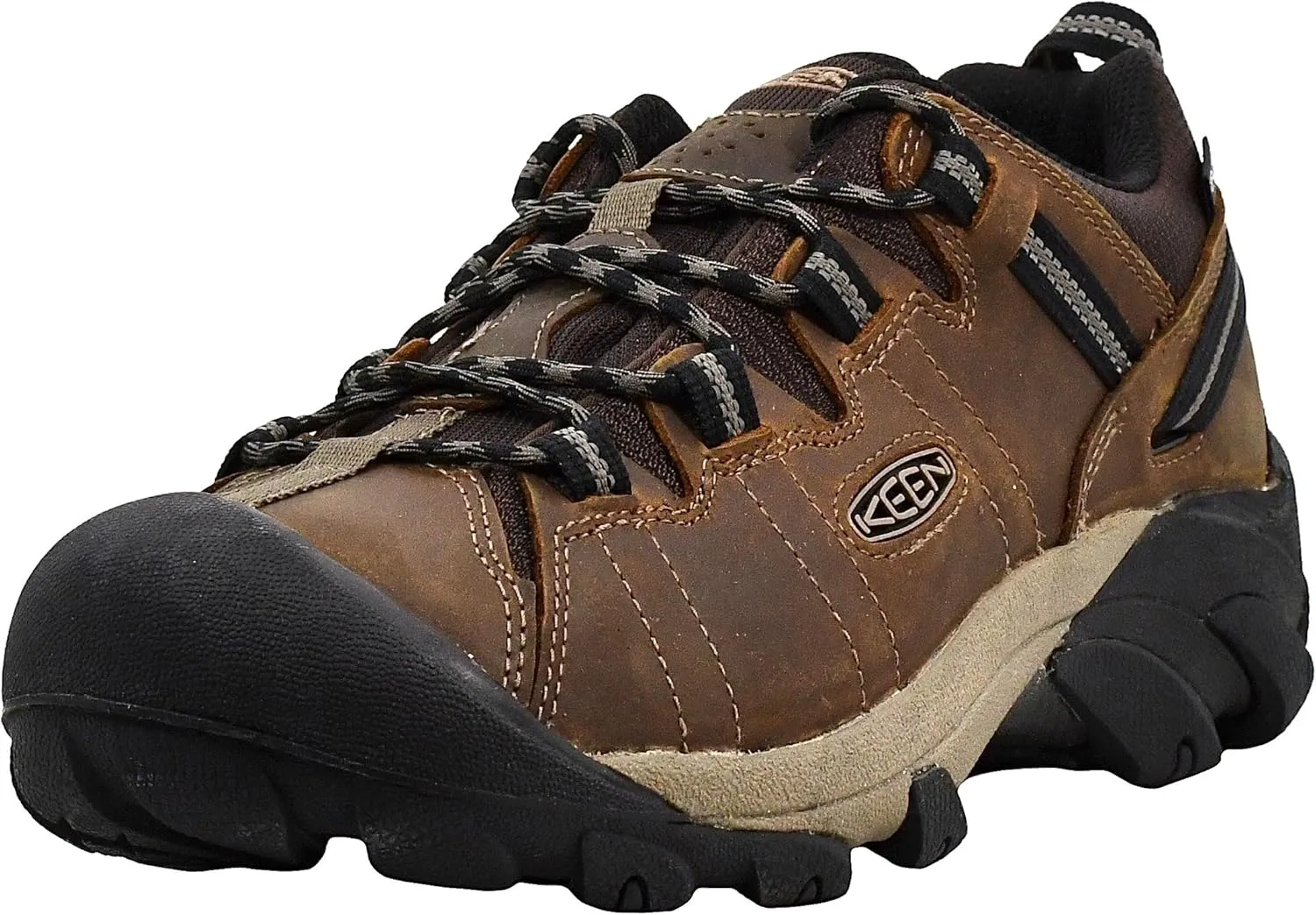 Targhee II Low Height Waterproof complementary construct basaltic unwieldy Hiking Shoe KEEN Men's 