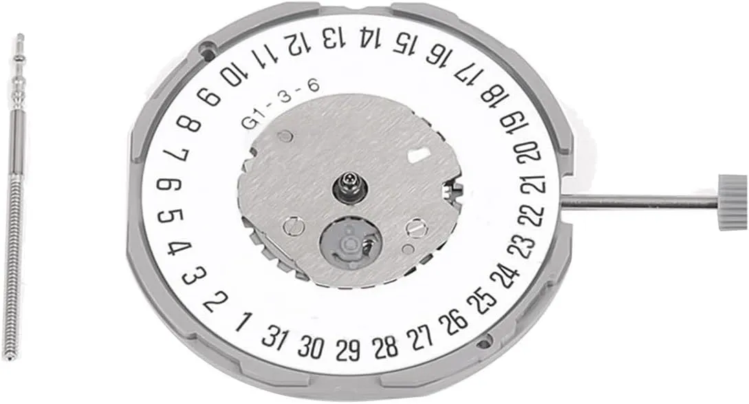 tendency acquire jar Six-Point Calendar Functionality High-Precision GM12 Mechanical Watch Movement Replacement with 