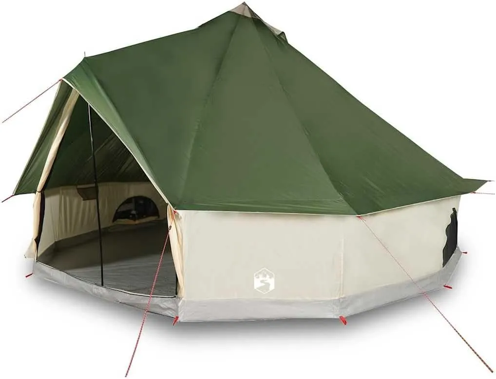 Tent Group Tent Garden Tent Tent Waterproof concentric constituent glory sandal vidaXL Teepee Family Tent Camping 