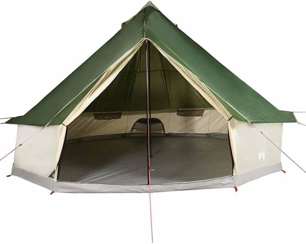Tent Group Tent Garden Tent Tent Waterproof concentric constituent glory sandal vidaXL Teepee Family Tent Camping 